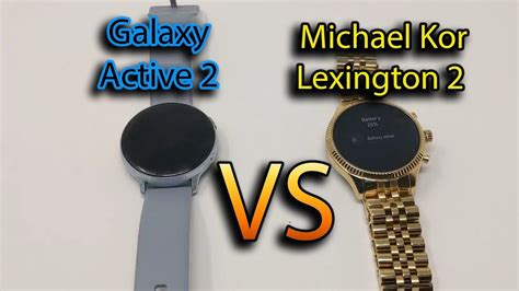 Michael Kors Grayson vs Samsung Galaxy Watch comparison